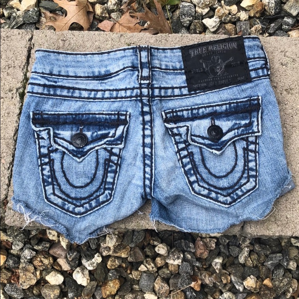 True Religion Jean Shorts